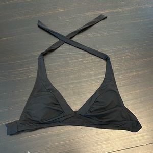 Athleta Black Swim Suit Top